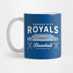 Kansas City Royals Stadium by Buck Tee Original Design Mug